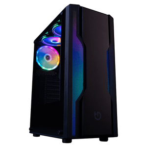 Caja HIDITEC  V40 ARGB PRO RGB Negro