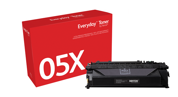 XEROX Everyday Toner para HP 05X LaserJet P2055(CE505X CRG119II GPR41) Negro