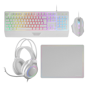 TECLADO-MOUSE-HEADSET-Y-ALFOMBRILLA-MARS-GAMING-MCP124PROWES-H-MECH-RGB-3200DPI-BLANCO