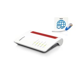 Fritz!Box 4050 Router WiFi6 Mesh 1xGb WAN 3xGb LAN