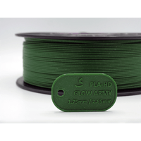 Miniatura 2 de WINKLE FILAMENTO IMPRESORA 3D PLA HD GLITTER (PARTICULAS) | COLOR VERDE MILITAR | 1,75 MM | 1000 GR.
