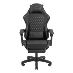 SILLA GAMER MARS GAMING MGCXBK NEGRA RECLINABLE REPOSABRAZOS AJUSTABLE REPOSAPIES COJINES