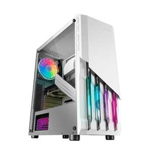 CAJA-ATX-SEMITORRE-MARS-GAMING-MC-X2-WHITE-FRONTAL-EN-ACERO-VENTILADORES-FRGB-SIN-FUENTE-DE-ALIMENTACION