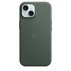 IPHONE 15 WOVEN CASE GRN