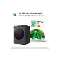 Miniatura 5 de LAVADORA CARGA FRONTAL LG F4X5009TBB 9 KG 1400 RPM A NEGRA