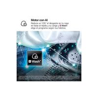 Miniatura 7 de LAVADORA CARGA FRONTAL LG F4X5009TBB 9 KG 1400 RPM A NEGRA