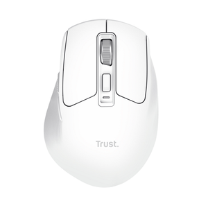 MOUSE-TRUST-WIRELESS-NIVEN-BT-2.4GHZ-7-BOTONES-800-3200DPI-RECARGABLE-COLOR-BLANCO.