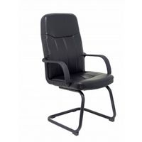 Miniatura 2 de SILLON DIRECCION ARAGON SIMIL PIEL NEGRO PIQUERAS Y CRESPO 262SPNE