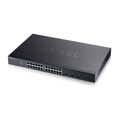 Zyxel XGS1935-28  28 Port Smart Managed Switch  24x Gigabit Copper and 4x 10G SFP+  hybrid mode  standalone or NebulaFle