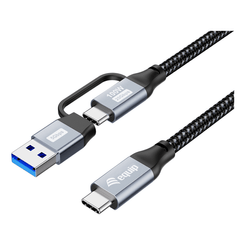 CABLE USB-C A USB-C 3M EQUIP USB 3.2 GEN 2x2 100W 20V 5A 20GBPS 4K60H E-MARK ADAPT. USB-A