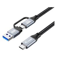 Miniatura 2 de CABLE USB-C A USB-C 3M EQUIP USB 3.2 GEN 2x2 100W 20V 5A 20GBPS 4K60H E-MARK ADAPT. USB-A