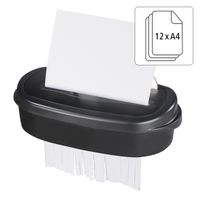 Miniatura 7 de Hama Destructora de papel  CD y tarjetas de pl  stico  21 litros  color negro