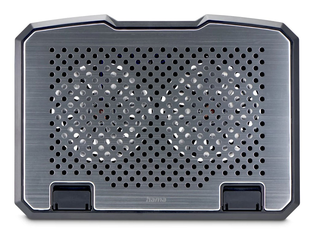 Hama Base refrigeradora para portátil Aluminium Negro