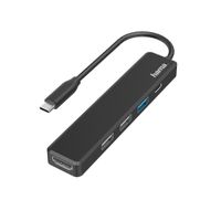 Miniatura 1 de Hama Multipuerto USB-C, 5 Puertos (3 x USB-A+ USB-C + HDMI), 5Gbps
