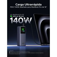 Miniatura 13 de UGREEN POWER BANK NEXODE 200W - 25000MAH - CARGA RAPIDA - GRIS