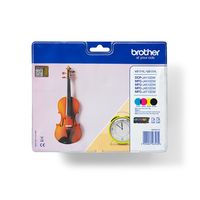 Miniatura 1 de PACK CARTUCHOS BROTHER LC127XLVALBP LARGA DURACION (NEGRO,AMARILLO,CYAN,MAGENTA)