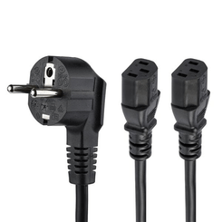 CABLE 2M ALIMENTACIóN PARA ORDENADORES SCHUKO CEE7 2XC 13