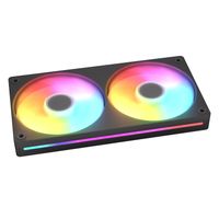 Miniatura 3 de Cougar Ventilador UNITY240-FB Argb 12cm Black