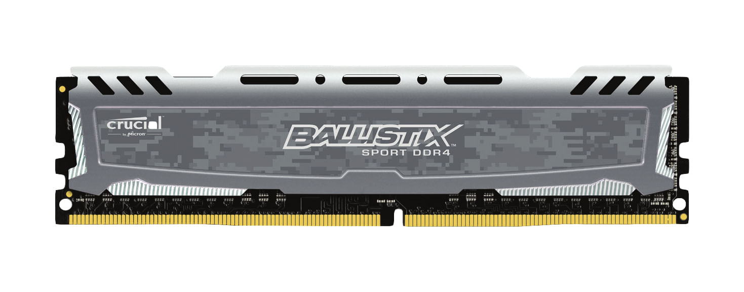 MEMORIA 8 GB DDR4 2400 CRUCIAL BALLISTIX SPORT GRIS CL16