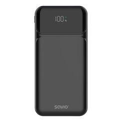 Savio BA 08 bater  a externa Pol  mero de litio 1000 mAh Negro