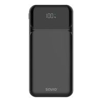 Miniatura 2 de Savio BA 08 bater  a externa Pol  mero de litio 1000 mAh Negro