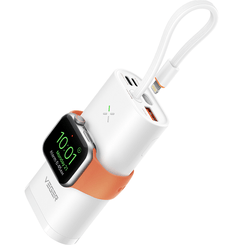 VEGER MagFan VG W1162S 10000mAh powerbank PD20W Magnetic Wireless charging for iWatch