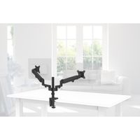 Miniatura 4 de Hama PC Soporte Monitor Premium GAS Spring hasta  32´´ 2 Monitores Brazo