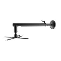 Miniatura 1 de SOPORTE DE PROYECTOR EQUIP DE PARED 670-900MM ROTACION 360Âº INCLINACION 20Âº HASTA 30KG COLOR NEG
