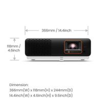 Miniatura 7 de PROYECTOR BENQ X500I (9H.JSC77.17E) DLP, 3000L, 500000:1, 4K ANDROID TV