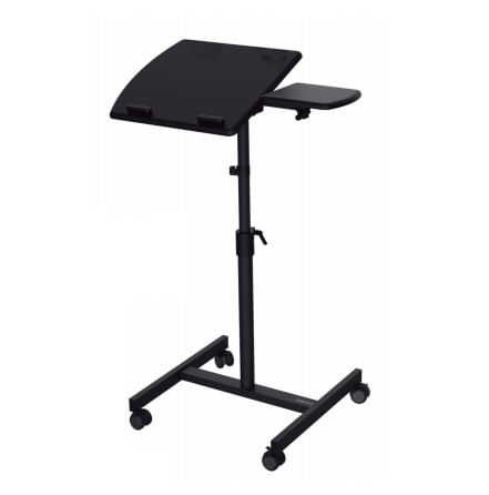 SOPORTE CON RUEDAS MULTIUSOS APPROX APPSVP01 AJUSTABLE PARA PORTATIL , PROYECTOR REGULABLE EN ALTURA E INCLINACIÃ?N