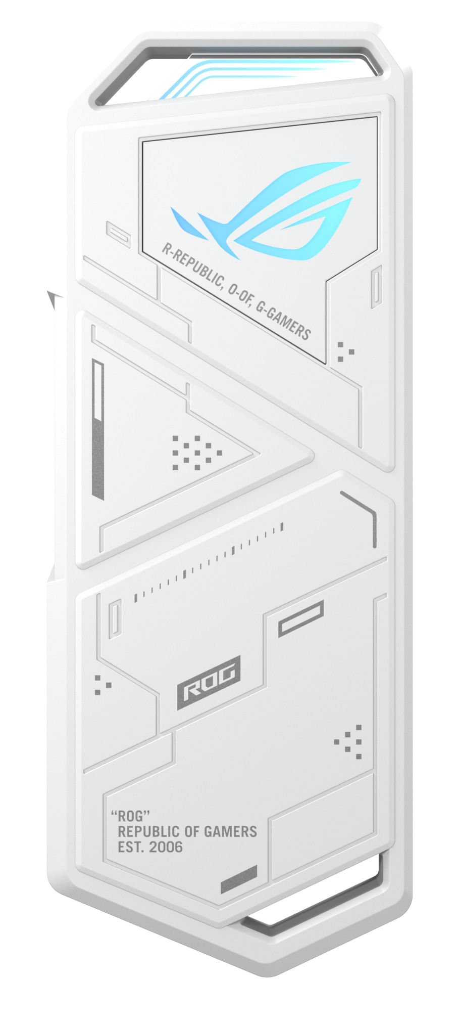 CARCASA DE SSD ASUS ROG STRIX ARION/WHT/G/AS//ESD-S1C (BLANCA)