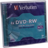 Miniatura 2 de PACK 5 DVD-RW 4,7 GB VERBATIM 4X