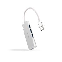 Miniatura 1 de Nanocable Hub USB 3.0 4 x USB 3.0 10cm. Gris