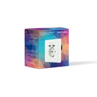 Miniatura 8 de NANOCABLE BASE DE ENCHUFE DE PARED TOMA SCHUKO 2XUSB MAX. 2.4A BLANCA