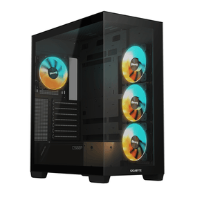 CAJA-GIGABYTE-C500-PANORAMIC-STEALTHSEMITORREATXF-120MM-X3--ARGB-R-120MM-X1--ARGB-2X3.5--2.5--2X2.5-2USB3.0-1USB3.2-TYPE-CNEGRA-TRANSPARENTE