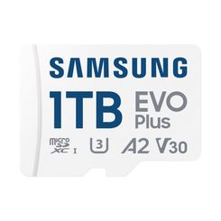 SAMSUNG MICROSD (MB-MC1T0SA/EU) EVO PLUS/1TB/CLASS 10/GARANTIA 10 ANOS (Q3"24)