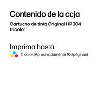 Miniatura 3 de HP 304 N9K05AE cartucho color DESKJET 3720
