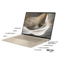 Miniatura 4 de PORTATIL ASUS ZENBOOK UX3607OA-SQ005W , SNAPDRAGON X2E-94-100, 48GB, 1TB SSD, 16" OLED, W11H