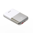LEOTEC-POWERBANK-10000mAh-225W-PD20W-Carga-rapida-Blanco-Plata--1-salida-USB-C---1-salidas-USB-A-incluye-cable-USB-A-a-USB-C-de-225WApto-para-aviones-