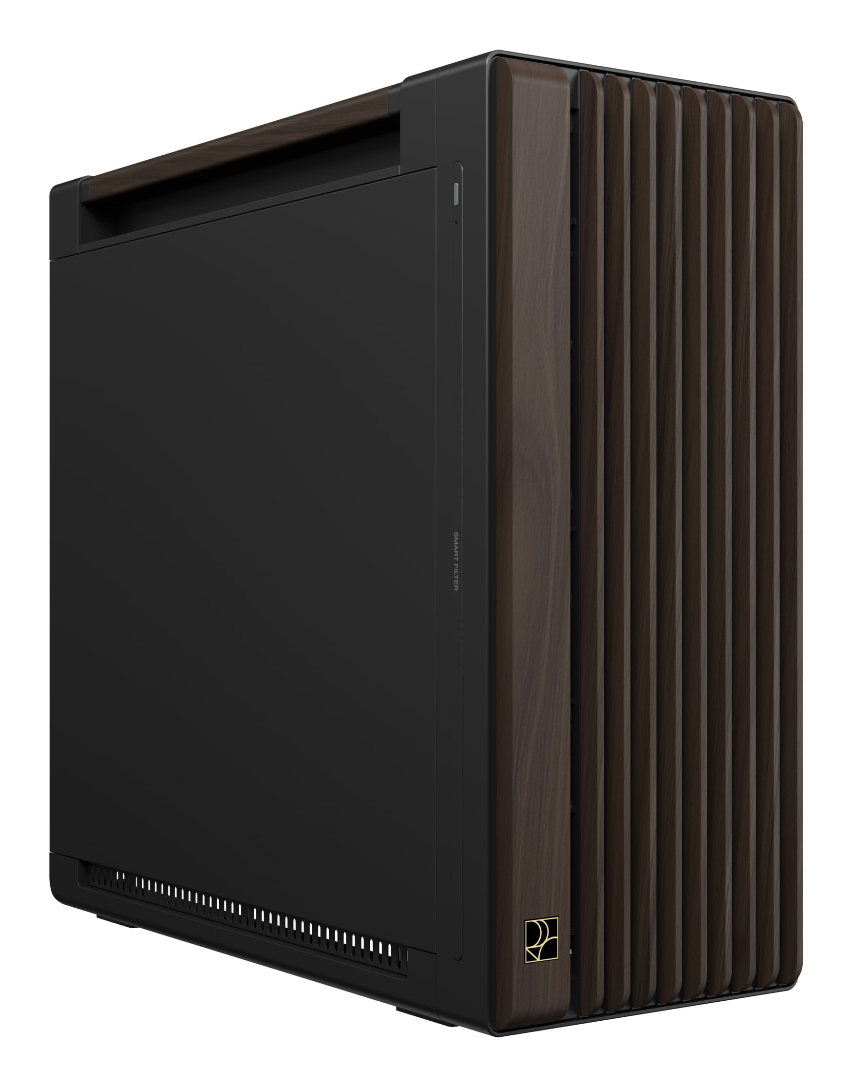 Caja Asus ProArt PA602 Wood Edition Modern Black - Metal Panel Negro, Madera