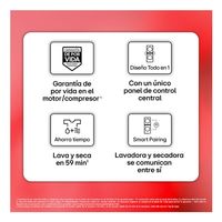 Miniatura 4 de LAVADORA SECADORA LG WT1716BBF 16/17 KG 1400 RPM E INOX