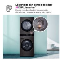 Miniatura 12 de LAVADORA SECADORA LG WT1716BBF 16/17 KG 1400 RPM E INOX