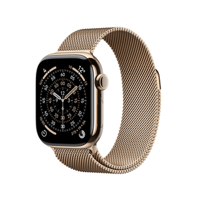 Apple-Watch-Series-11-GPS---Cellular-42mm-Gold-Titanium-Case-with-Gold-Milanese-Loop