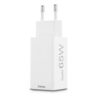 Miniatura 6 de CARGADOR USB GAN HAMA 00201994 65W 2xUSB-C PD COLOR BLANCO