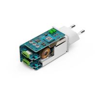 Miniatura 9 de CARGADOR USB GAN HAMA 00201994 65W 2xUSB-C PD COLOR BLANCO