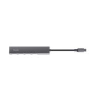 Miniatura 6 de HUB USB TRUST HALYX USB-C A 4XUSB-A 3.2 GEN1 GRIS