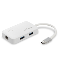 Miniatura 1 de TARJETA DE RED 10/100/1000 EDIMAX EU-4308 USB 3.0 TIPO C