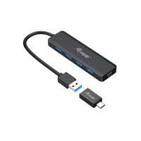 Miniatura 3 de HUB USB EQUIP LIFE A 4 PUERTOS USB 3.2 INCLUYE ADAPTADOR USB-C