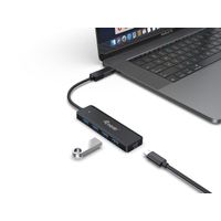 Miniatura 4 de HUB USB EQUIP LIFE A 4 PUERTOS USB 3.2 INCLUYE ADAPTADOR USB-C