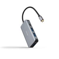 Miniatura 2 de Nanocable Hub USB-C 3xUSB3.0+USB-C+USB-C PD 15cm